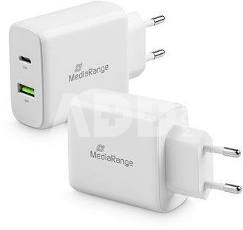 POWER ADAPTER USB/USB-C 43W/FAST MRMA113 MEDIARANGE