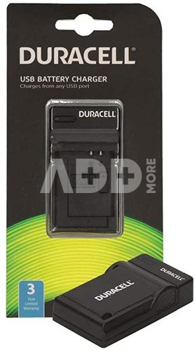 Duracell Charger with USB Cable for DRPBLC12/DMW-BLC12