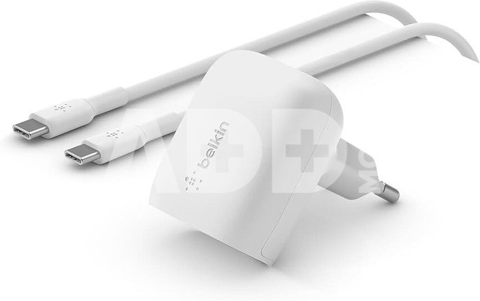 Belkin BOOST Charge 20W Ladeger. weiß + USB-C Kab.WCA006vf1MWH-B6