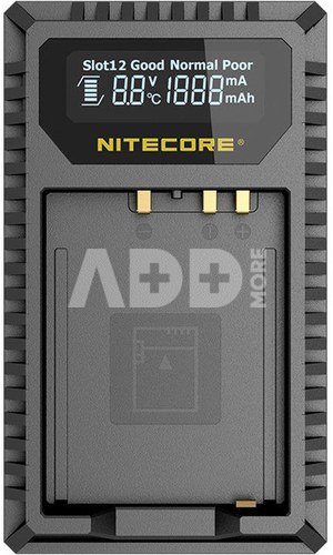 Nitecore FX1 Compacte Dubbel Lader voor Fujifilm NP FW126 (S) + USB