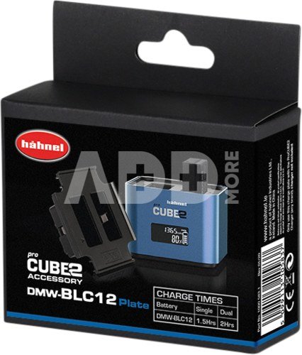 HÄHNEL PROCUBE 2 PLATE FOR PANASONIC DMW-BLC12 BATTERY