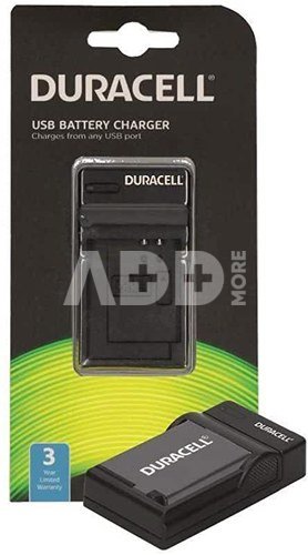 Duracell Charger with USB Cable for DR9675/NP-50/D-LI68