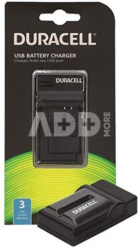 Duracell Charger with USB Cable for DR9695/NP-FM500H