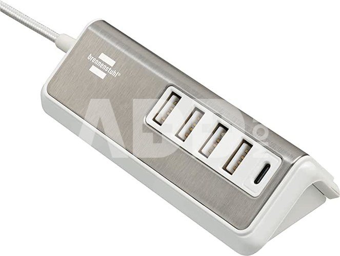 Brennenstuhl USB Multi Chargert with 1,5m 4xUSB TYP A + 1x TYP C