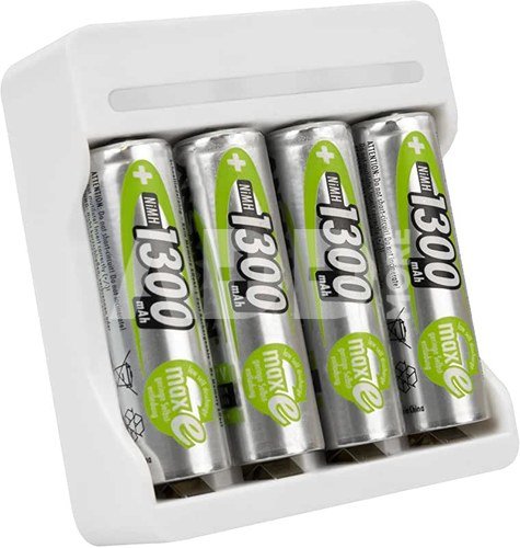 Ansmann Ladegerät Basic IV inkl. 4 x AA 1300mAh Akku 1001-0120-01