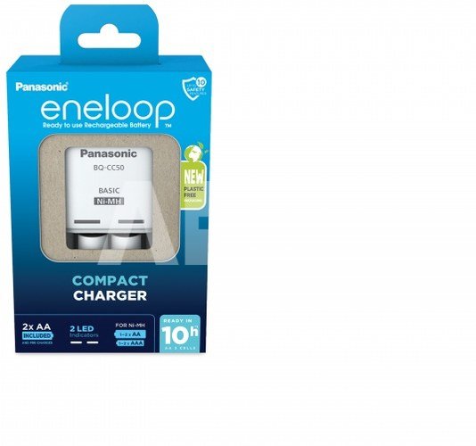 Panasonic eneloop charger BQ-CC50 + 2x2000mAh