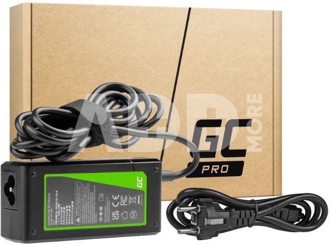 Green Cell Charger, AC adapter USB-C 65W 5/9/12/15/20V