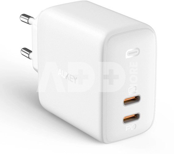 AUKEY AUKEY PA-B4 White Omnia GaN Wall Charger 2xUSB