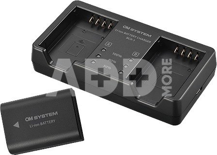 OM System SBCX-1 Battery + Charger Kit
