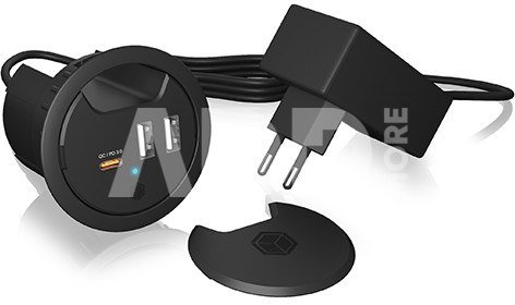 Raidsonic ICY BOX IB-HUB1407 USB Tischladegerät