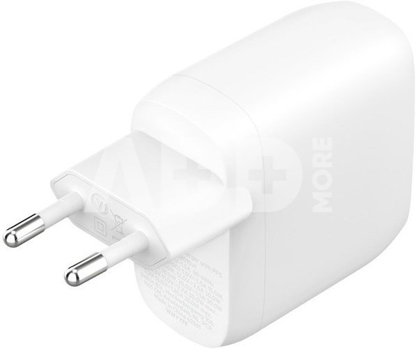 Belkin Netzladegerät 2xUSB-C 60W PD 3.1 weiß WCB010vfWH