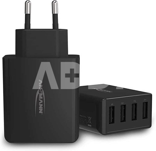 Ansmann Home Charger HC430 4xUSB 3000mA schwarz