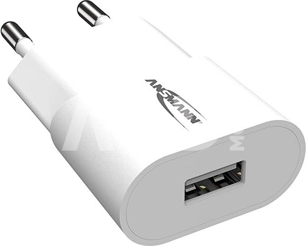 Ansmann Home Charger HC105w 1xUSB 1000mA white