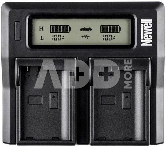 Newell battery charger DC-LCD Two-channel NP-F/NP-FM