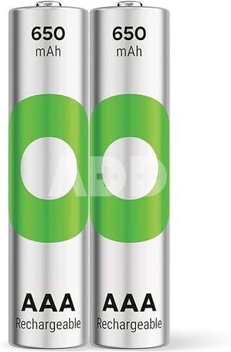 1x2 GP ReCyko NiMH Akkus AAA 650mAh DECT-Telefon