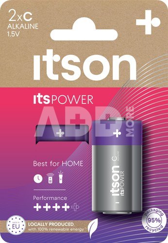itson itsPOWER battery Alkaline LR14IPO/2CP
