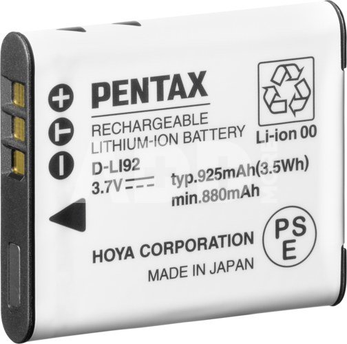 Pentax D-LI 92 originali baterija