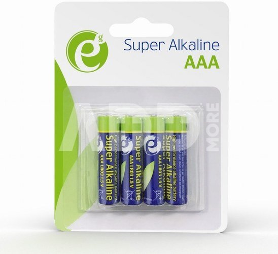 Gembird Battery alkaline AAA 4-pack