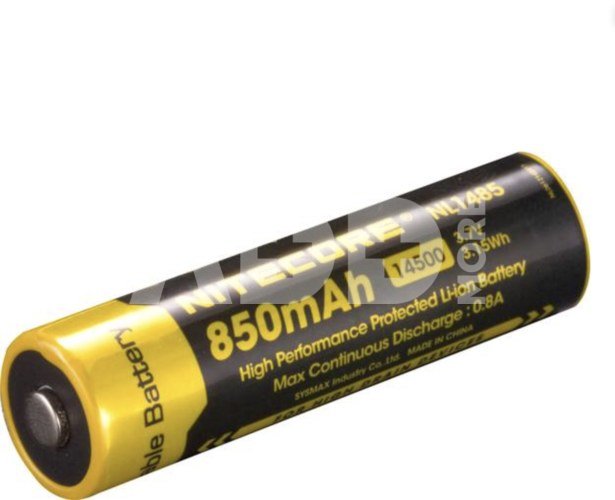 Nitecore 14500 Li on NL1485 (3,7v 850mAh)