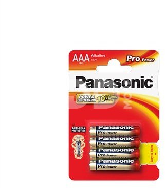1x4 Panasonic Pro Power LR 03 Micro AAA