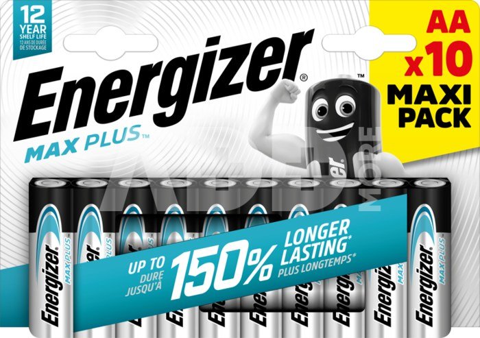ENERGIZER MAX PLUS AA 10-PACK