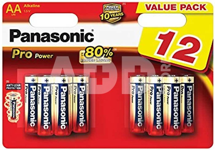 1x12 Panasonic Pro Power LR 6 Mignon AA