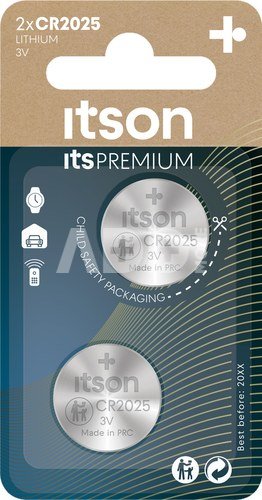 itson itsPREMIUM battery CR2025IT/2BP
