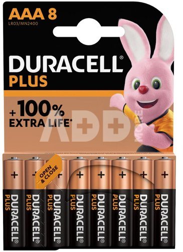 Duracell | Plus MN2400 | AAA | Alkaline | 8 pc(s)