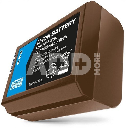Newell replacement NP-FW50 USB-C battery for Sony