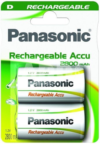 Panasonic rechargeable battery NiMh 2800mAh P20P/2B