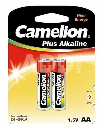 Camelion Plus Alkaline AA (LR06), 2-pack 1-pack maitinimo elementai