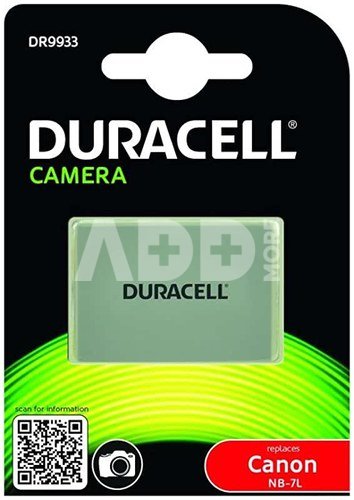 Duracell Li-Ion bat. 1000mAh for Canon NB-7L