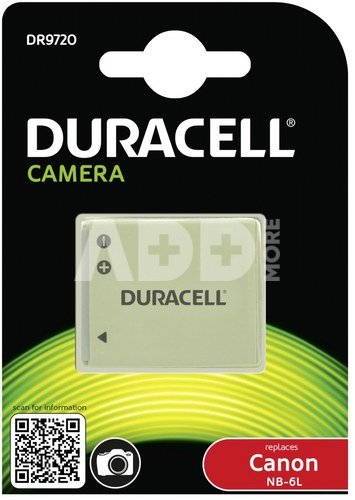 Duracell Li-Ion Akku 700 mAh für Canon NB-6L