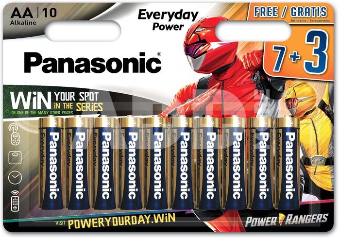 Panasonic Everyday Power battery LR6EPS/10BW (7+3)