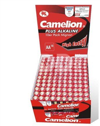 Camelion Plus Alkaline AA (LR06) Display Box (24x10pcs) Shrink Pack, 2800mAh 1-pack maitinimo elementai