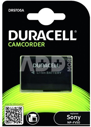 Duracell Li-Ion Akku 650 mah für Sony NP-FV50