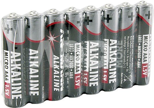 1x8 Ansmann Alkaline Micro AAA LR 03 red-line