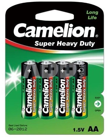 Camelion Super Heavy Duty R6P-4BB AA/LR6 (4xAA) baterijos