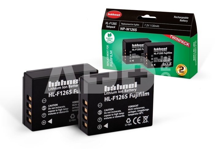 HÄHNEL BATTERY FUJI HL-F126S TWIN PACK