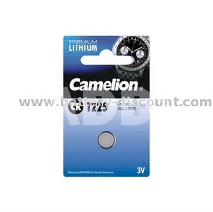 Camelion Lithium Button celles 3V (CR1225), 1-pack 1-pack maitinimo elementai