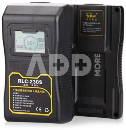 Rolux V-Mount Battery RLC-230S 230Wh 14.8V 15500mAh