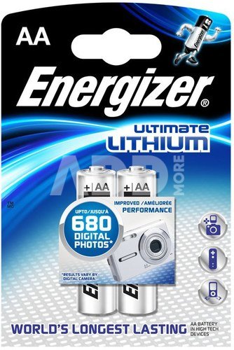 1x2 ENERGIZER Ultimate Lithium Mignon AA LR 6 1,5V
