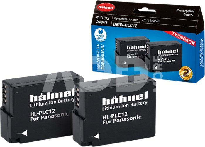 HÄHNEL BATTERY PANASONIC HL-PLC12 TWIN PACK