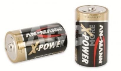 1x2 Ansmann Alkaline Mono D LR 20 X-Power