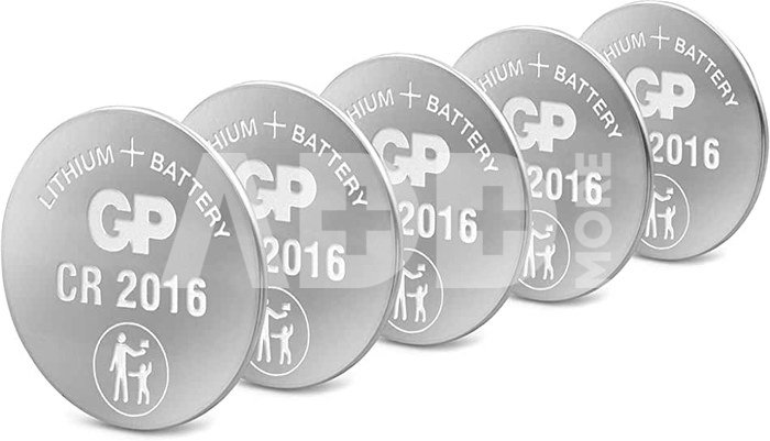 Maitinimo elementai GP CR2016-C5 3V