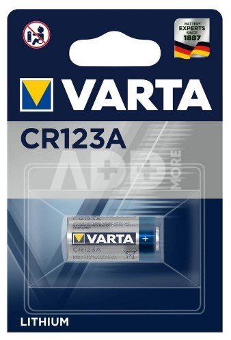 Maitinimo elementai Varta CR123A