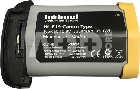 HÄHNEL BATTERY CANON HL-E19