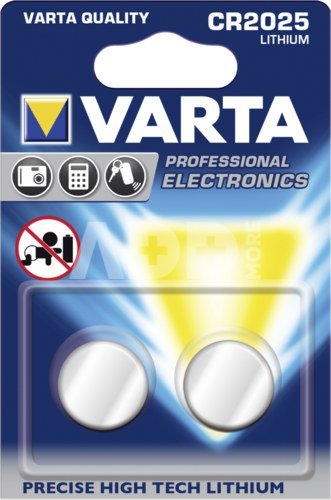 1x2 Varta electronic CR 2025