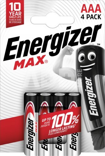ENERGIZER MAX AAA 4 PACK