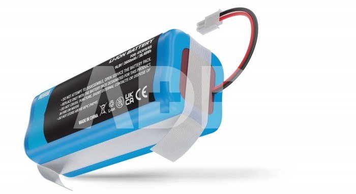Newell replacement battery 4ICR19/65, INR18650-M26-4S1P, PX-B020 for Dibea, Ecovans, iLife, Zaco